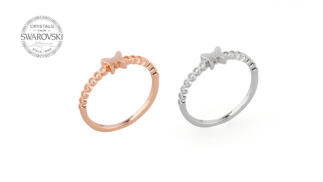 Anillo Candy con cristales de Swarovski