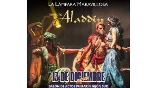 Entrada para el Musical La Lámpara Maravillosa “Tributo a Aladdín"
