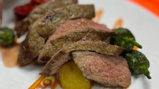 Especial menú cocina gustosa para dos personas