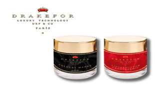 Pack cosmético de crema liporeductora y crema de péptidos DRAKEFOR