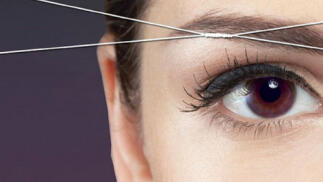 Lifting de pestañas, diseño de cejas, depilación con hilo y tinte de pestañas o cejas